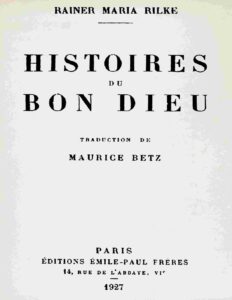 Histoires du bon Dieu, couverture du livre