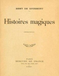 Histoires magiques, couverture du livre