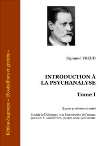 Introduction À LA Psychanalyse – Tome I by Sigmund Freud, book cover