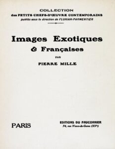 Images exotiques & françaises, couverture du livre