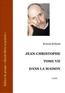 Jean-Christophe – Tome VI – Dans La Maison by Romain Rolland, book cover