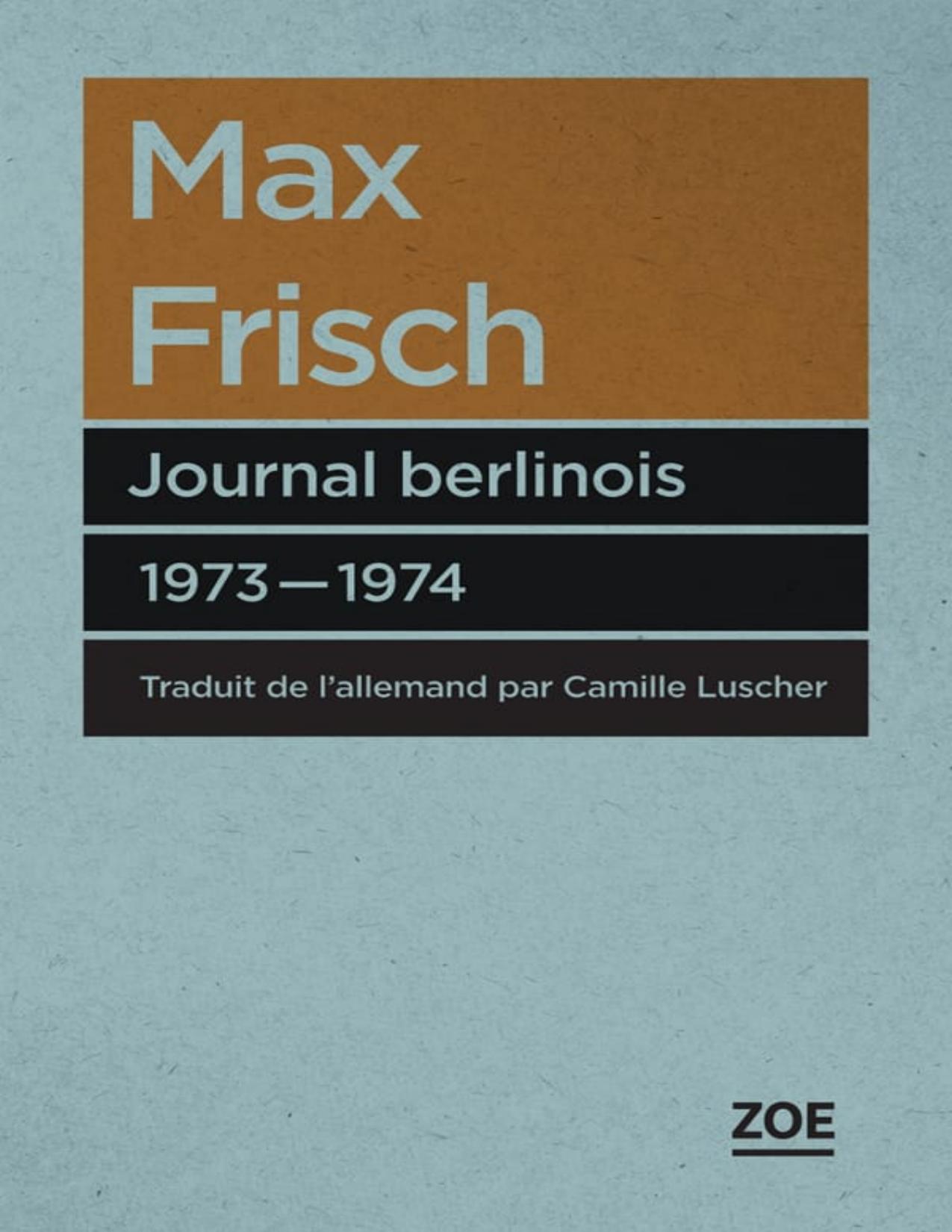 Journal Berlinois 1973 1974