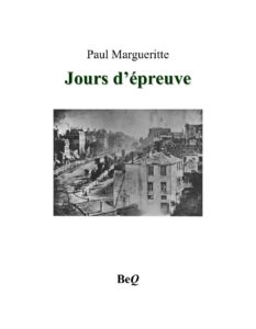 Jours d’épreuve by Paul Margueritte, book cover