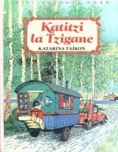 Katitzi la Tzigane, couverture du livre