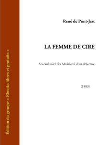 La Femme De Cire by René de Pont-Jest, book cover