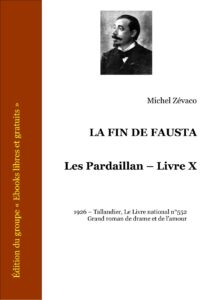 LA FIN DE Fausta – Les Pardaillan – Livre X, couverture du livre