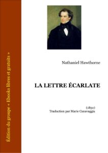 La Lettre Écarlate, couverture du livre