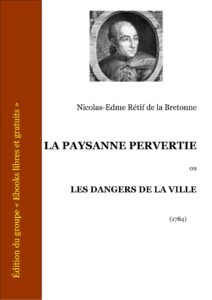 La Paysanne Pervertie by Nicolas-Edme Rétif de la Bretonne, book cover