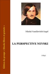La Perspective Nevski, couverture du livre