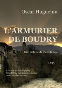 L&rsquo;armurier De Boudry, couverture du livre