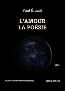 L&rsquo;Amour La Poésie, couverture du livre