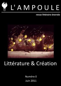 LAmpoule N°0 Litterature Et Creation