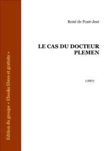 Le Cas Du Docteur Plemen by René de Pont-Jest, book cover