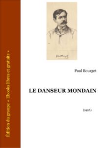 Le Danseur Mondain, couverture du livre