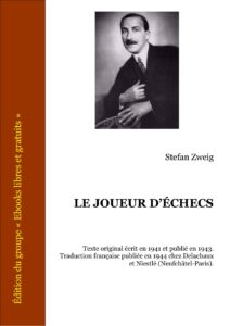 Le Joueur D’échecs, couverture du livre