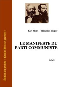 LE MANIFESTE DU PARTI COMMUNISTE