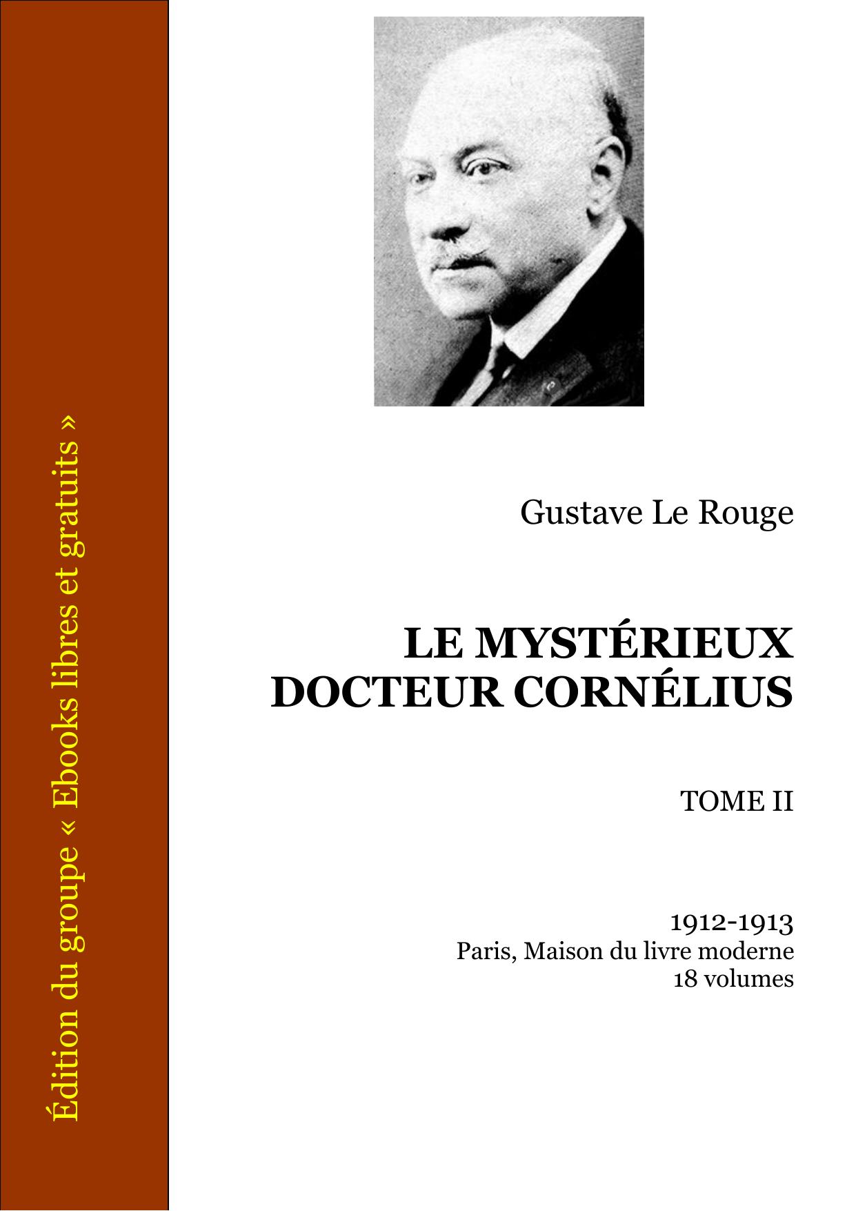 LE MYSTERIEUX DOCTEUR CORNELIUS Tome II