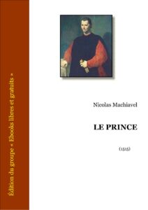 Le Prince, couverture du livre