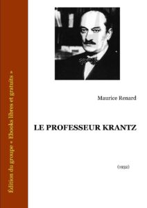 Le Professeur Krantz, couverture du livre