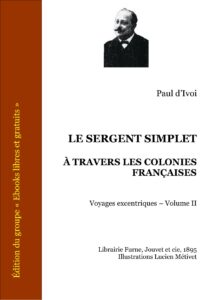 Le Sergent Simplet À Travers Les Colonies Françaises, couverture du livre