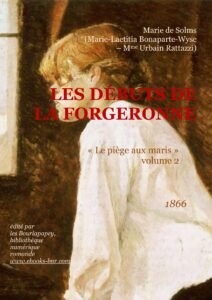 Les Débuts De La Forgeronne by Marie de Solms, book cover