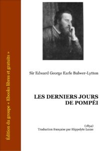 Les Derniers Jours De PompéI, couverture du livre