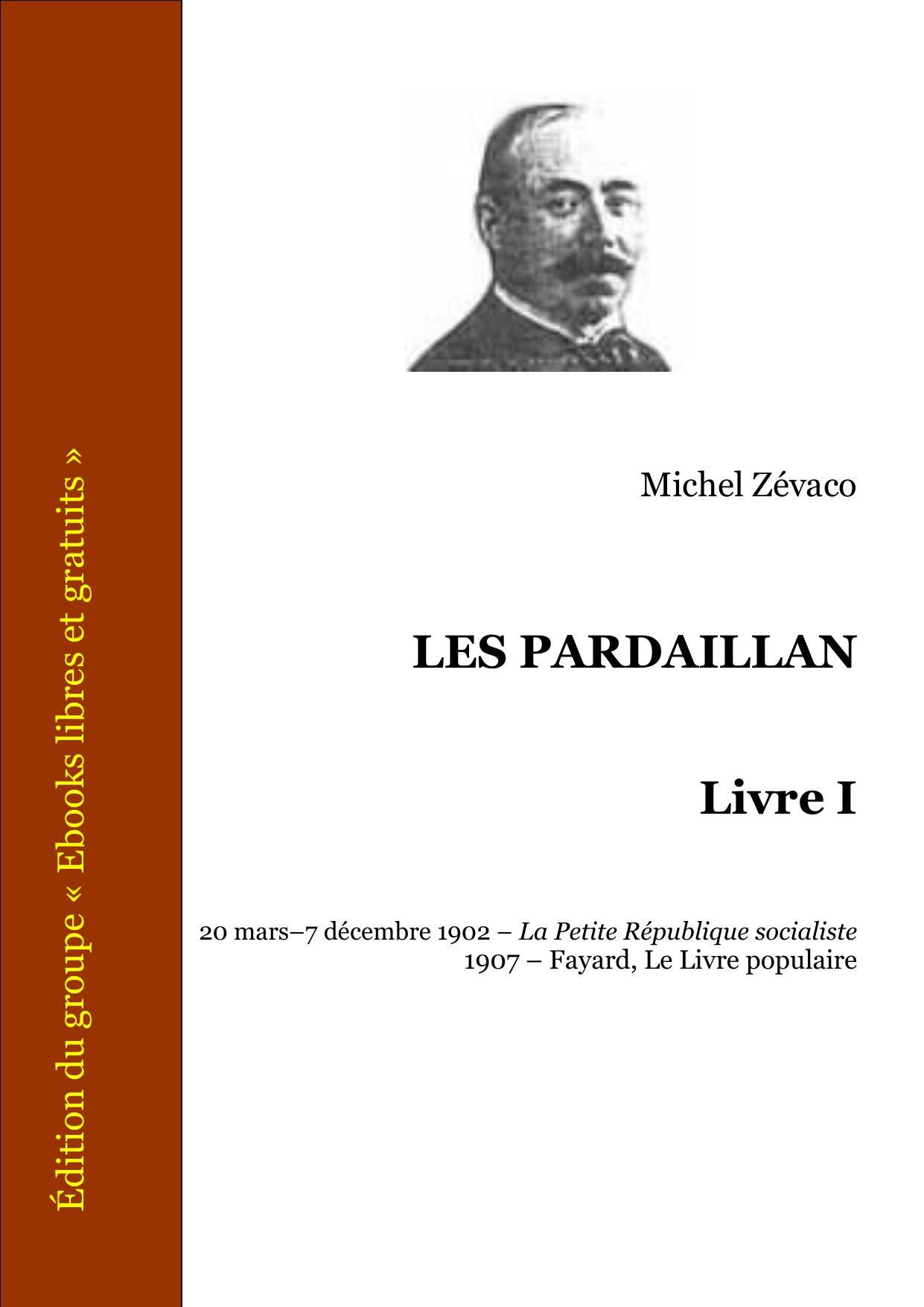 LES PARDAILLAN Livre I