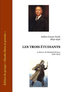 Les Trois Étudiants by Sir Arthur Conan Doyle, book cover
