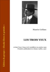 Les Trois Yeux, couverture du livre