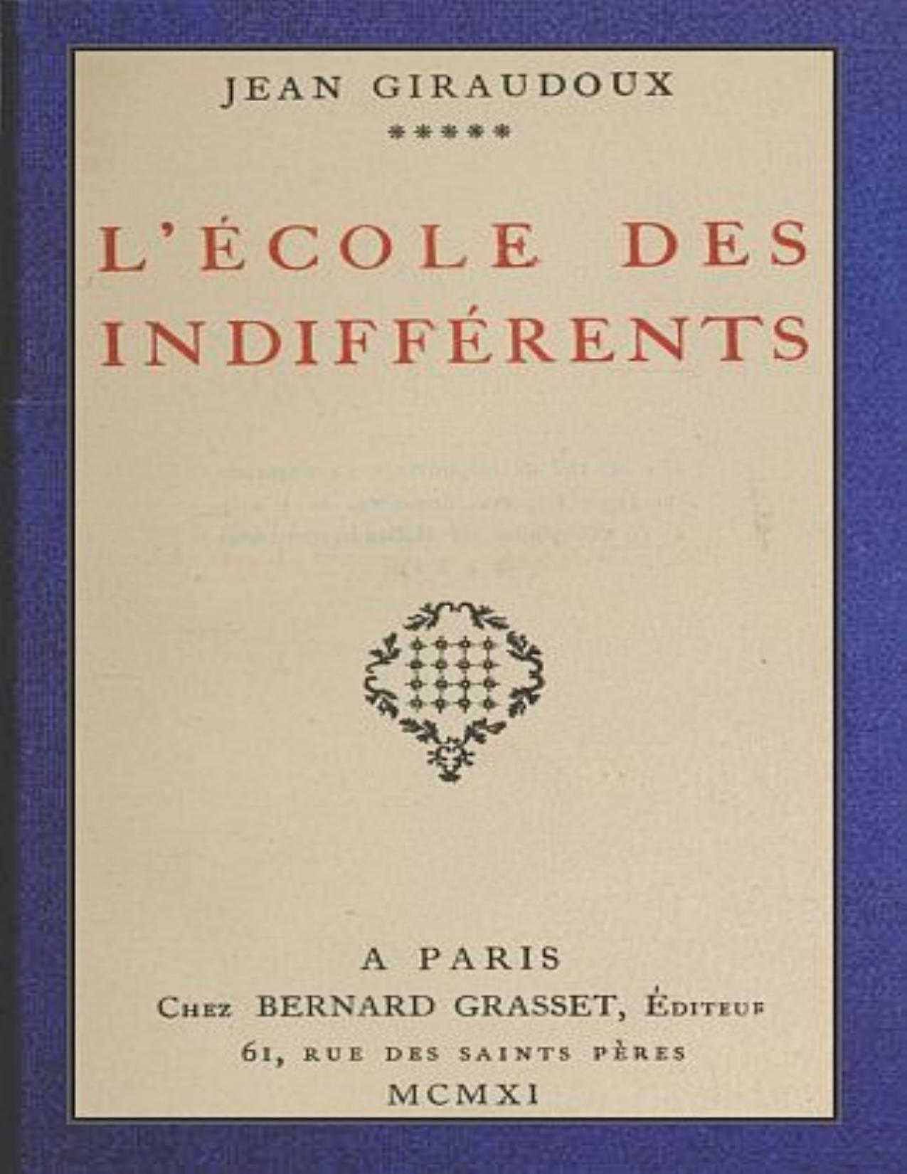 LEcole Des Indifferents