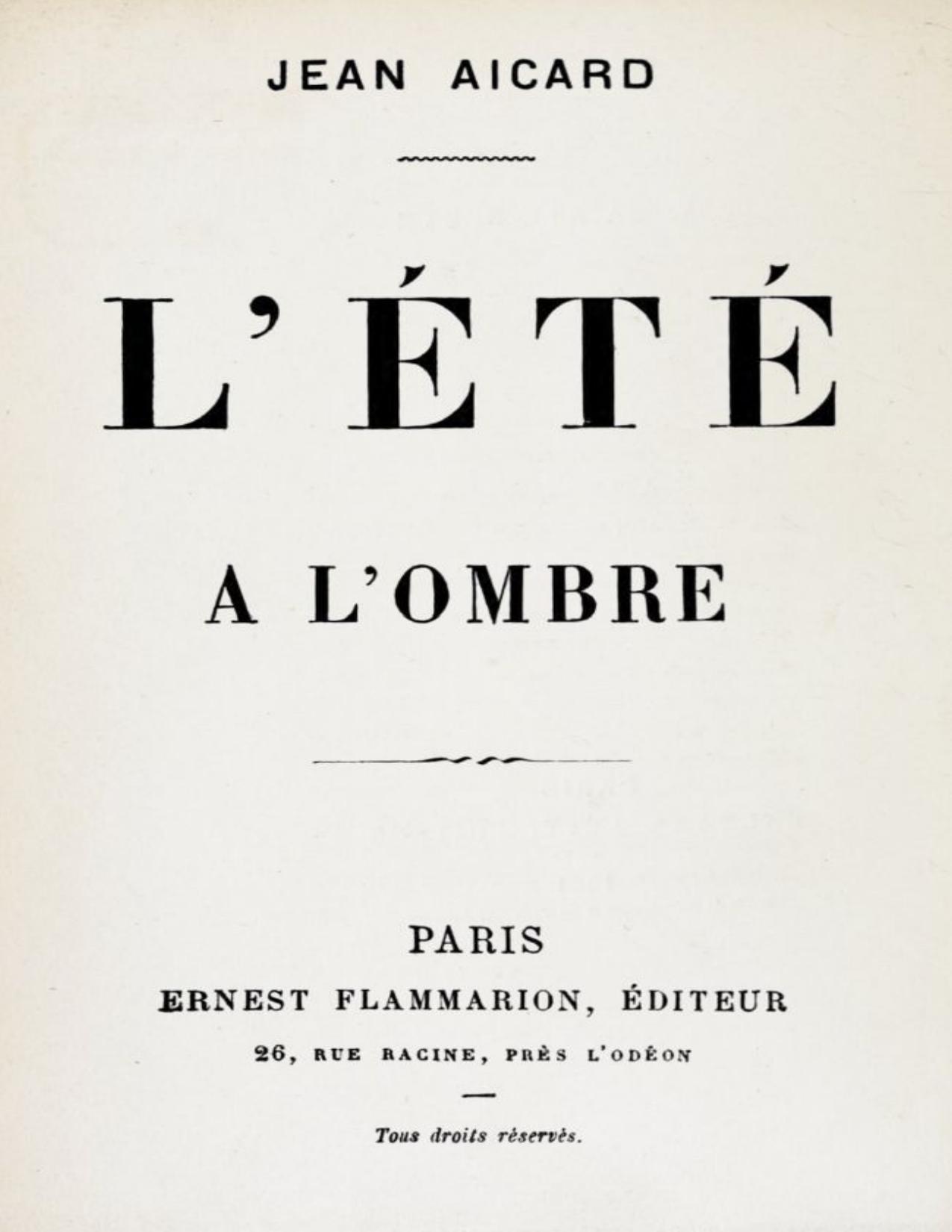 LEte A Lombre
