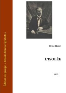 L’isolée, couverture du livre