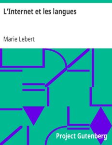 L’Internet et les langues, couverture du livre