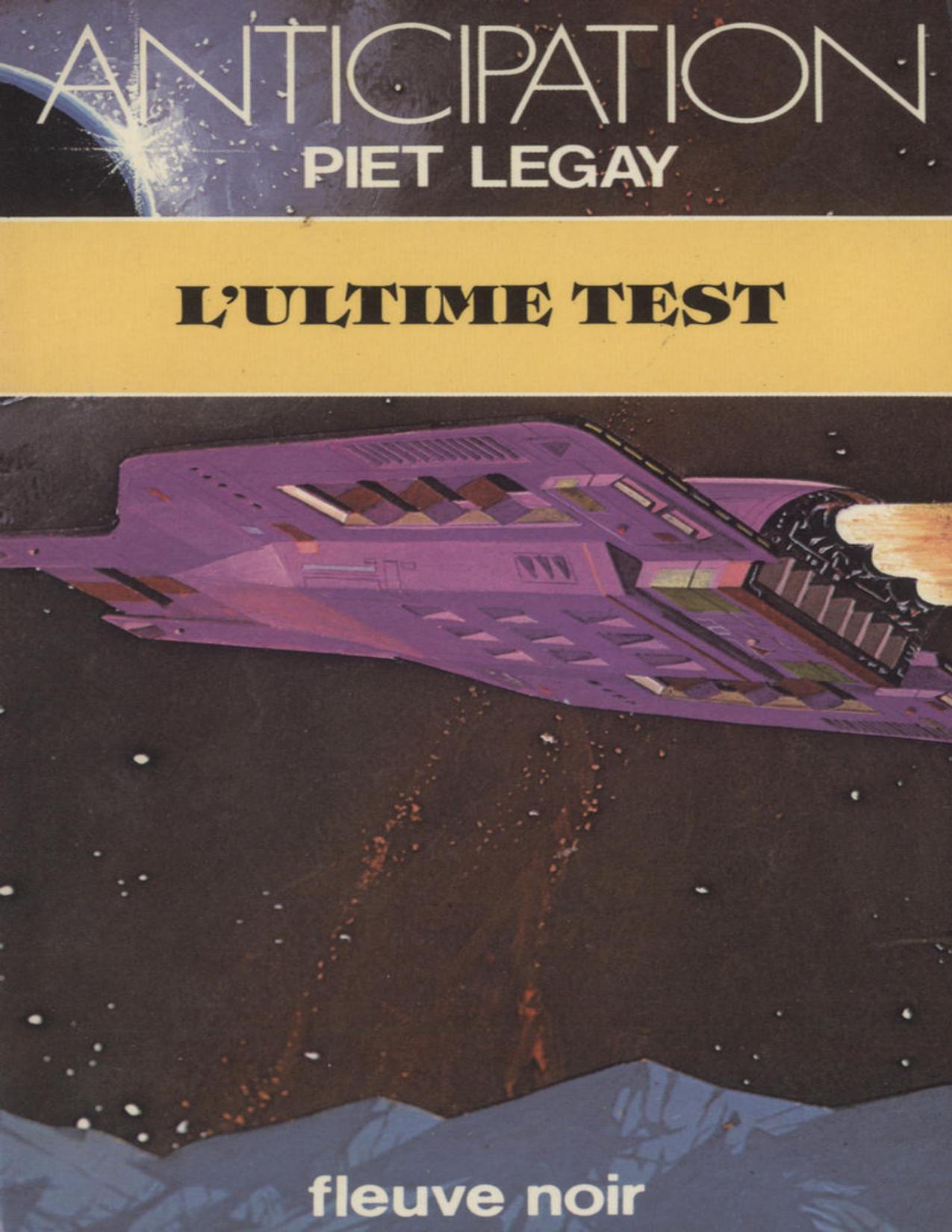 LUltime Test French Edition Legay Piet