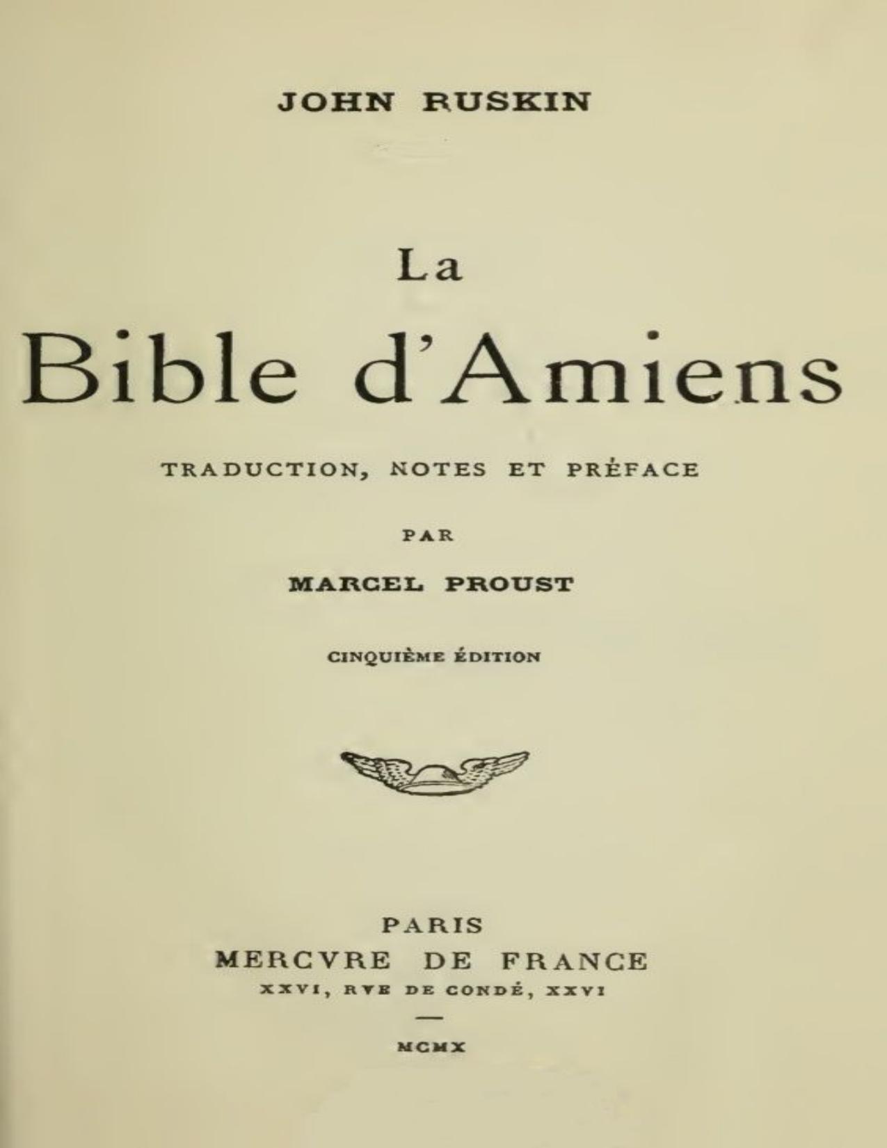 La Bible DAmiens