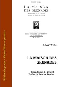 La Maison des grenades by Oscar Wilde, book cover