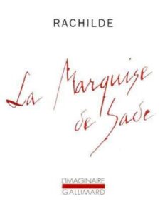 La Marquise de Sade, couverture du livre
