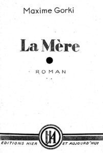 La Mère, couverture du livre