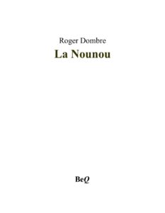 La Nounou by Roger Dombre, book cover