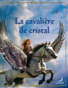 La cavalière de cristal by Owens, book cover