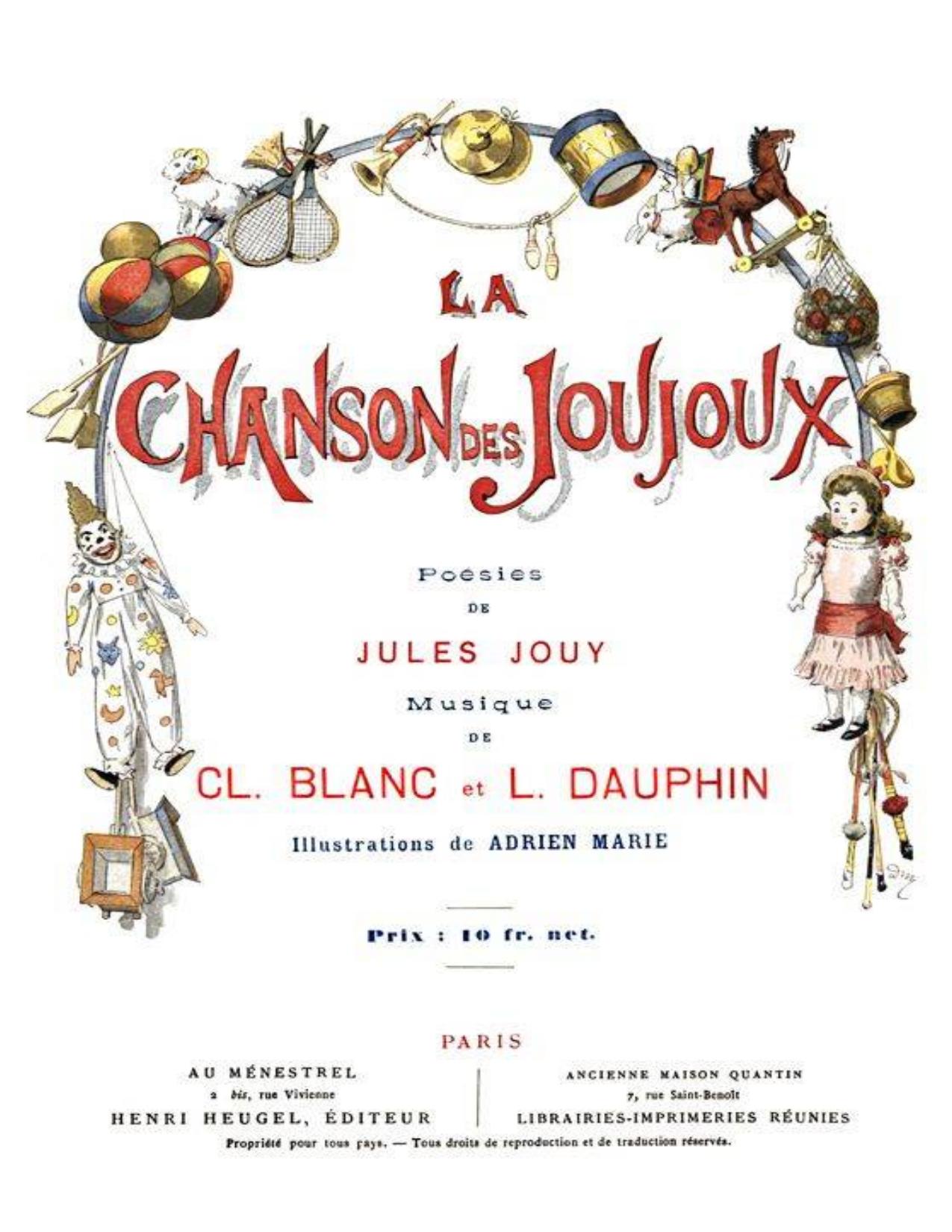 La Chanson Des Joujoux