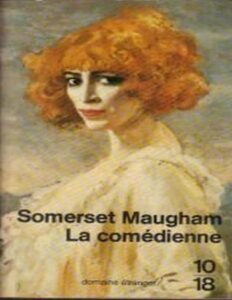 La comédienne by Somerset Maughan, book cover