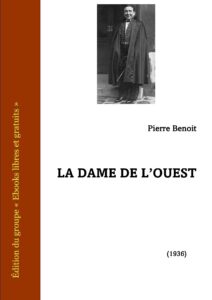 La dame de l’ouest by Pierre Benoit, book cover