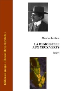 La demoiselle aux yeux verts, couverture du livre