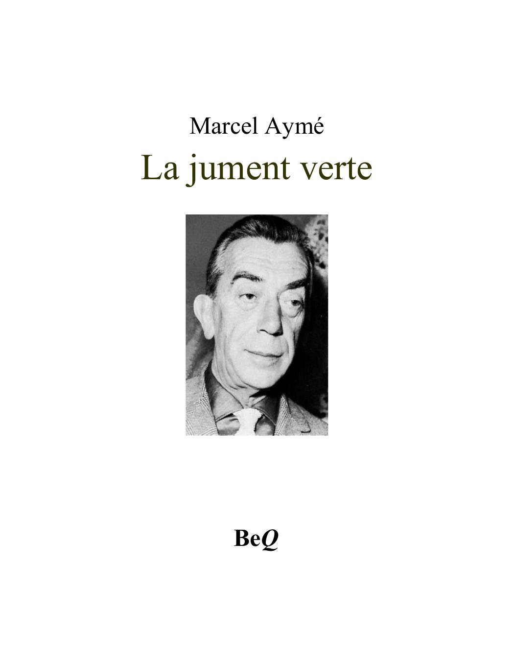 La Jument Verte