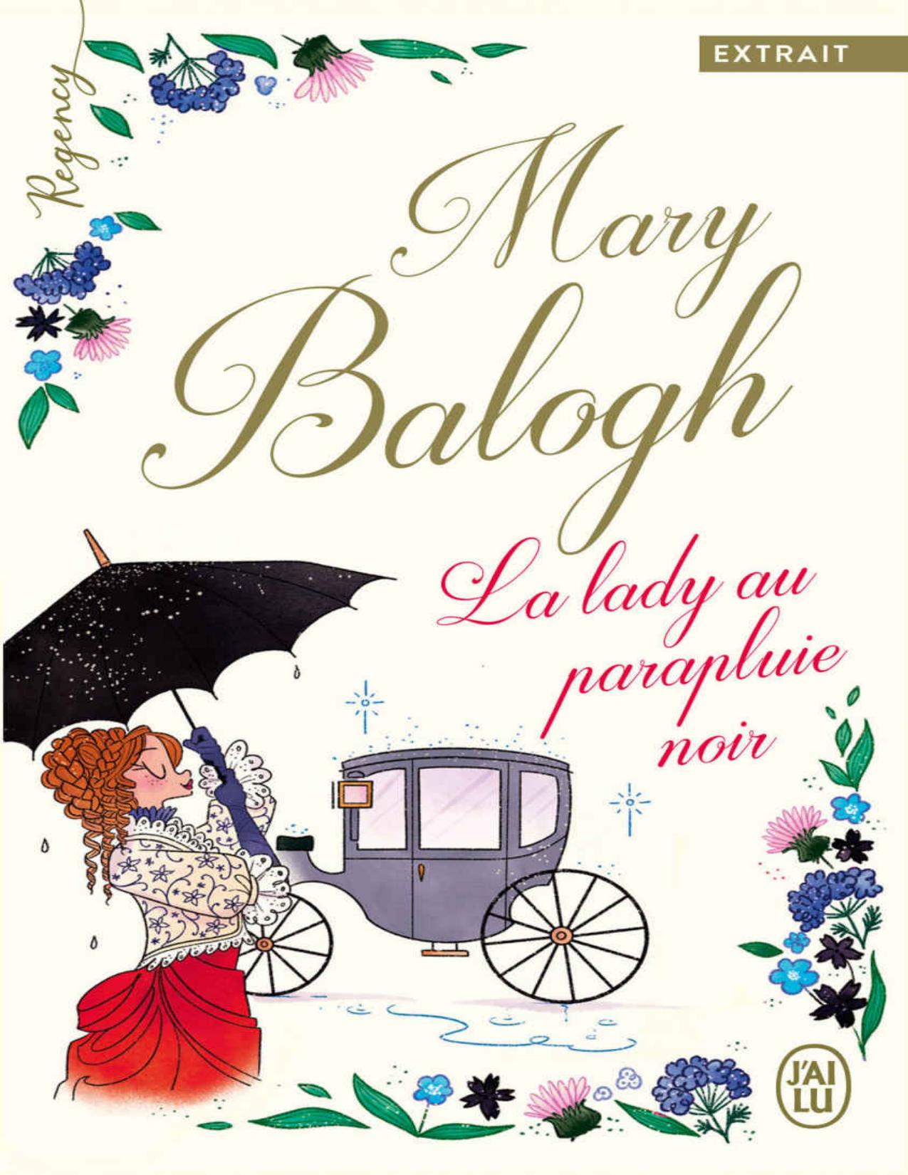 La Lady Au Parapluie Noir Mary Balogh