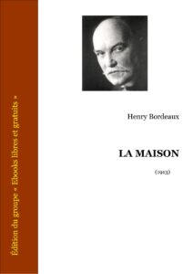 La maison, couverture du livre