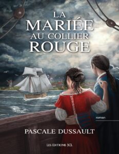 La mariée au collier rouge, couverture du livre