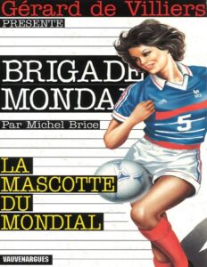 La mascotte du mondial, couverture du livre