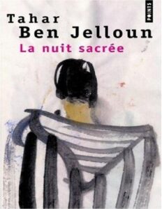 La nuit sacrée, couverture du livre